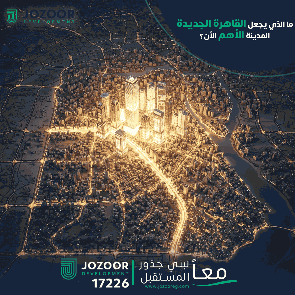 ما الذى يجعل القاهره الجديده المدينه الاهم فى مصر الان ؟